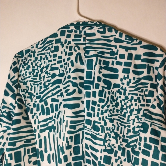 Salon studio women's patterned smock size LP - Picture 8 of 10